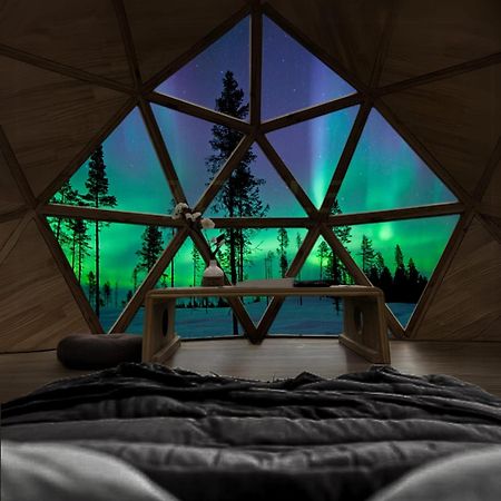 Skog Aurora Igloos Villa Kalix Exterior photo