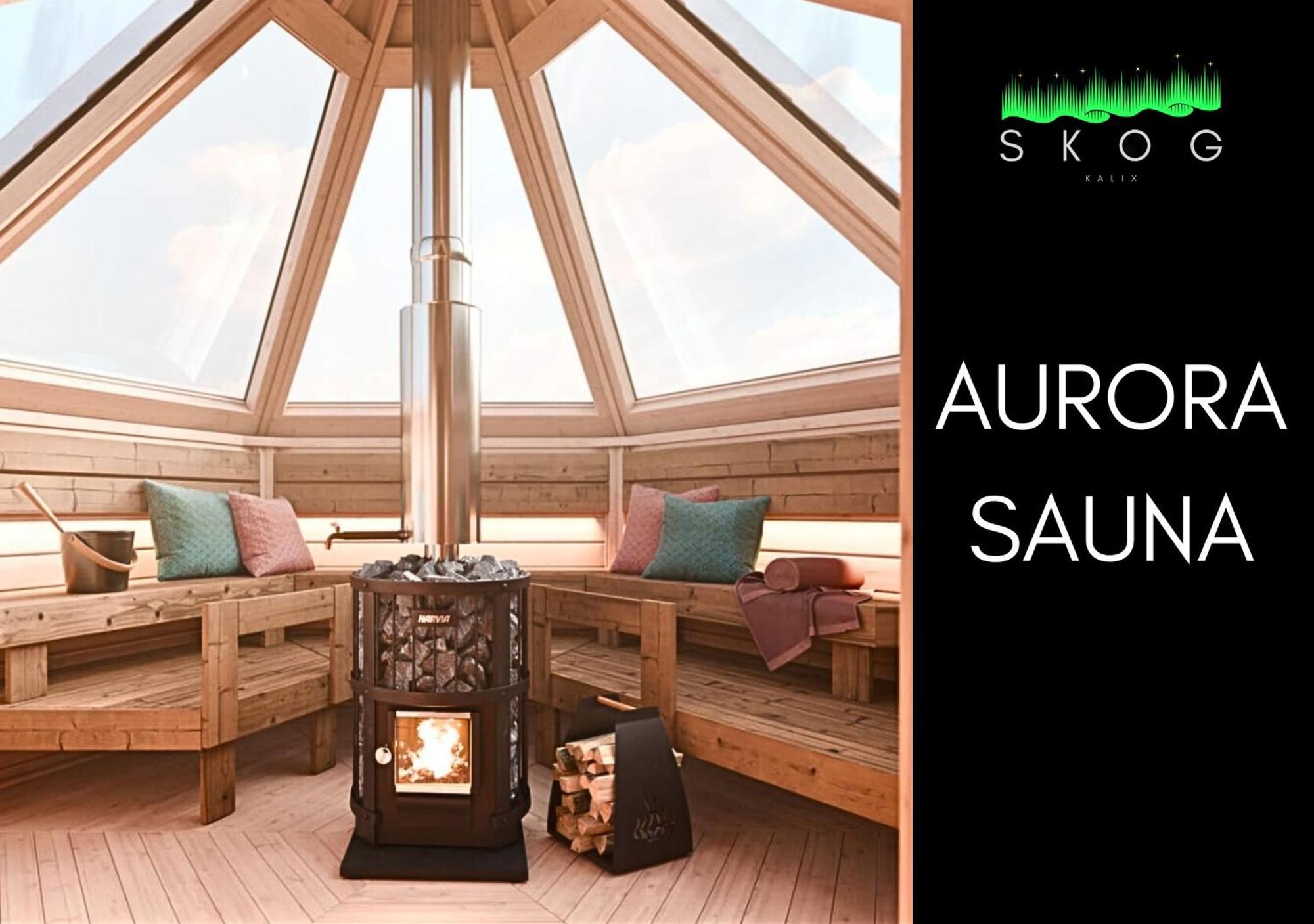 Skog Aurora Igloos Villa Kalix Exterior photo